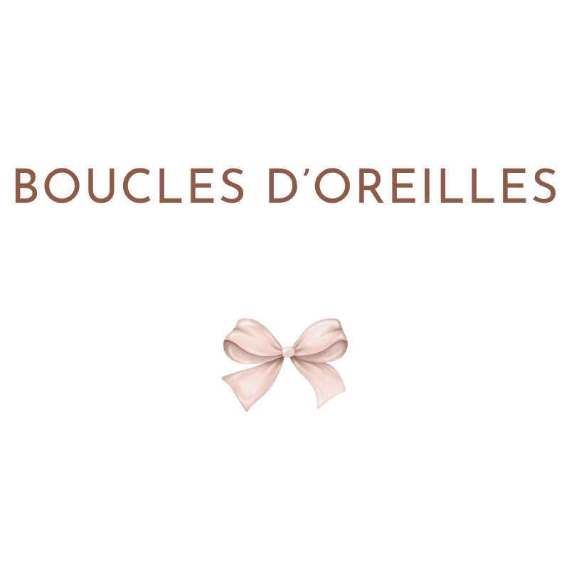 Boucles d'oreilles confectionnées à l'atelier à offrir ou s'offrir.