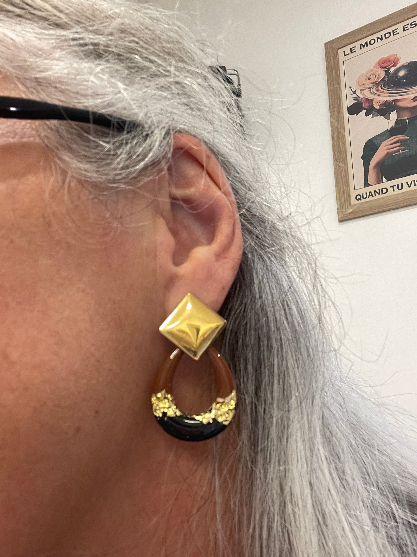 Boucles d’oreilles Huguette