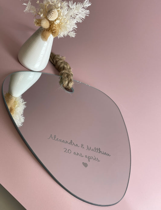 Miroir personnalisé