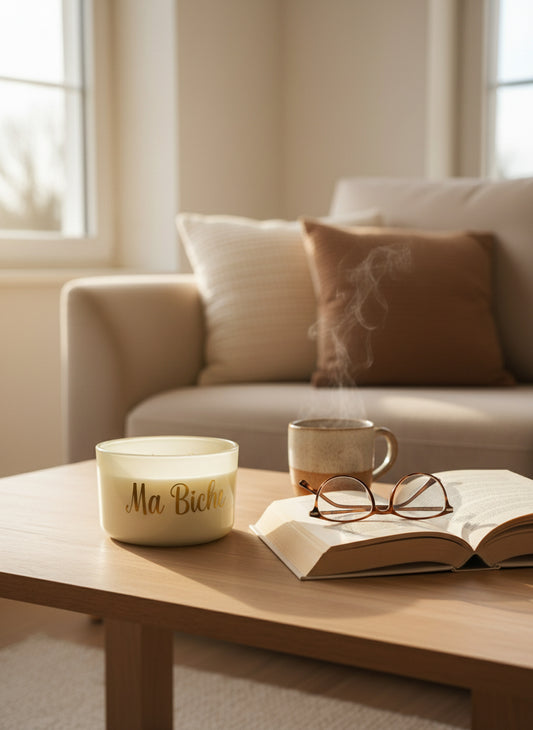 Bougie personnalisée