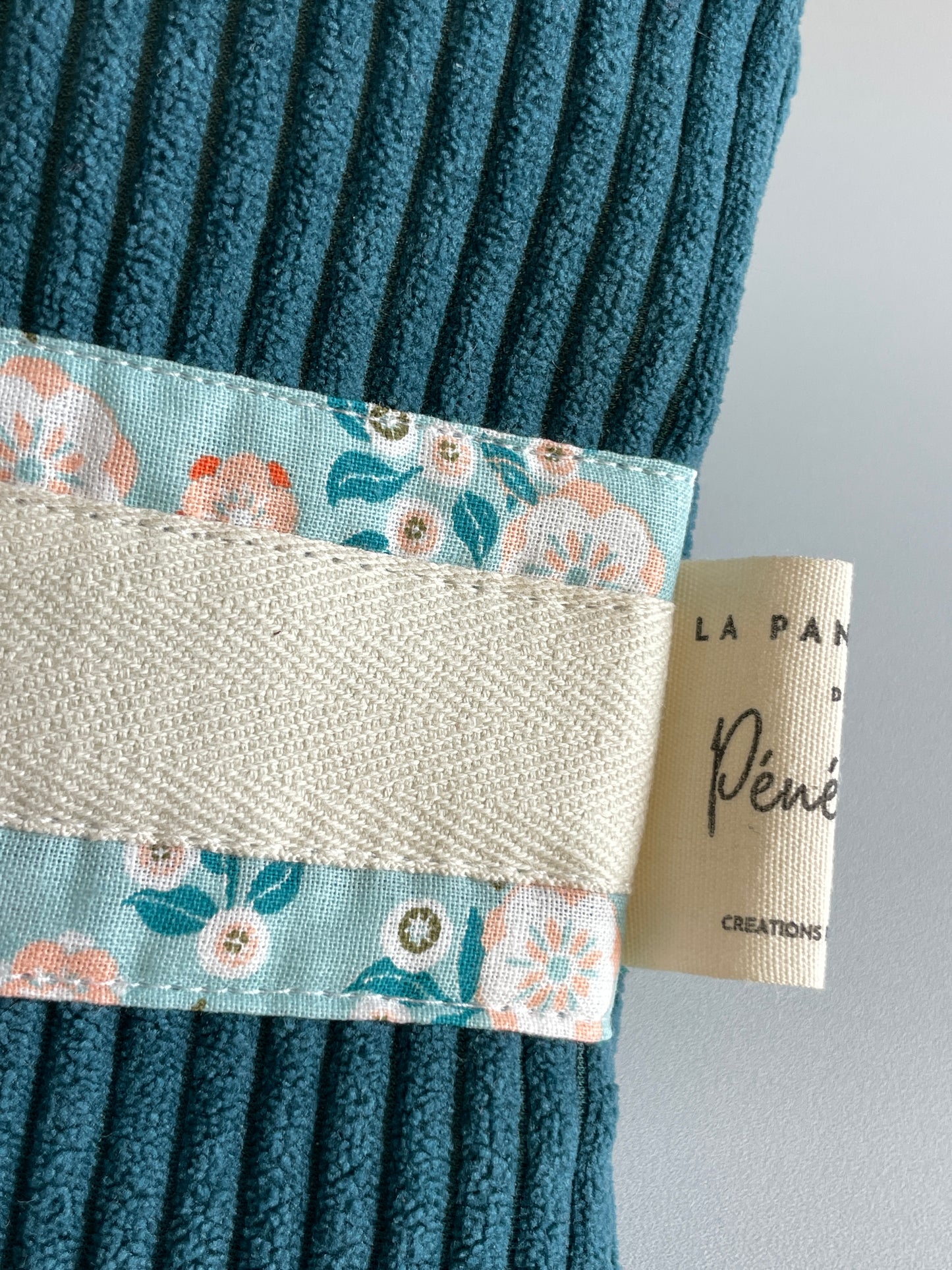 Trousse Fleurs bleues