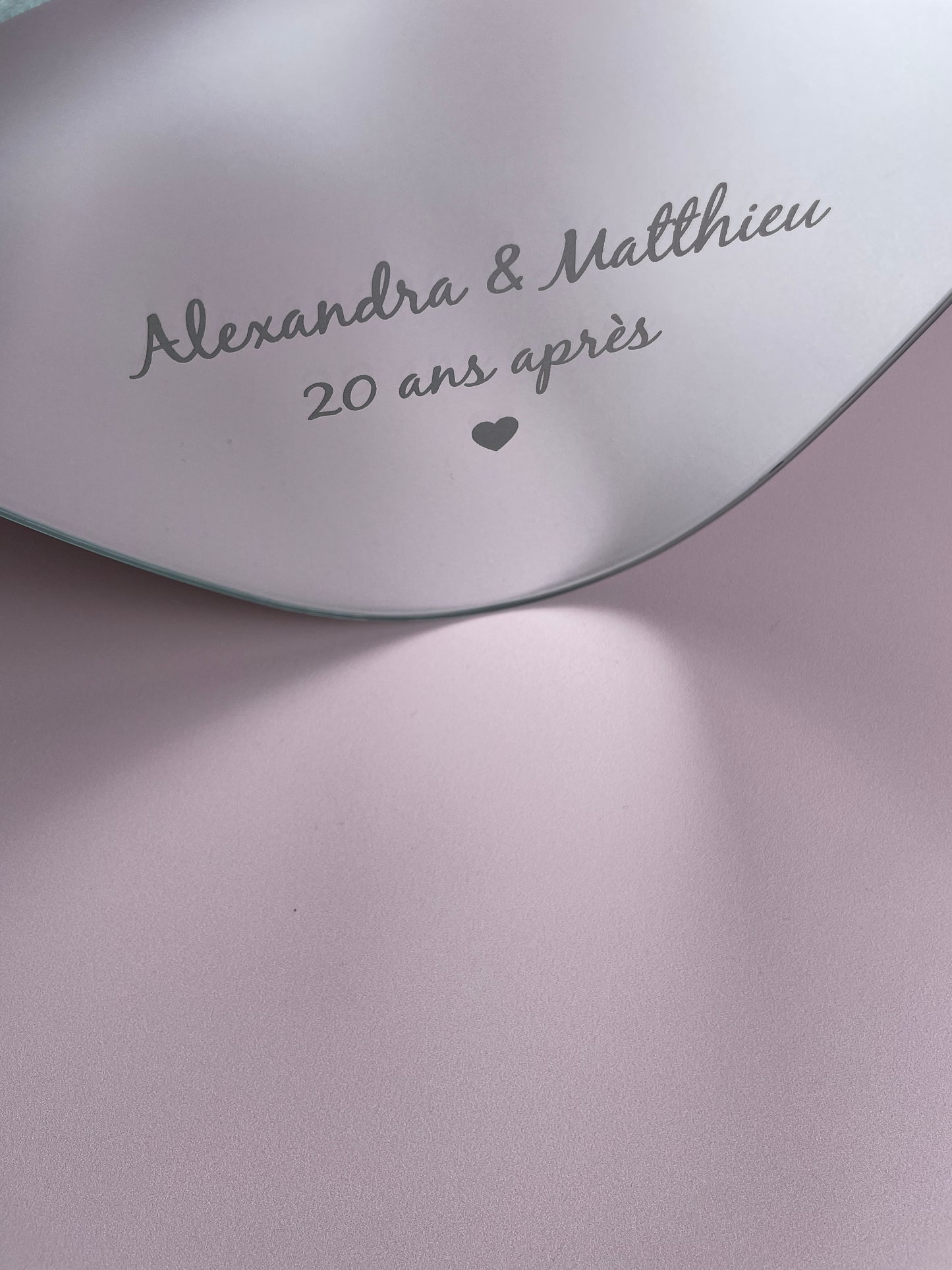 Miroir personnalisé