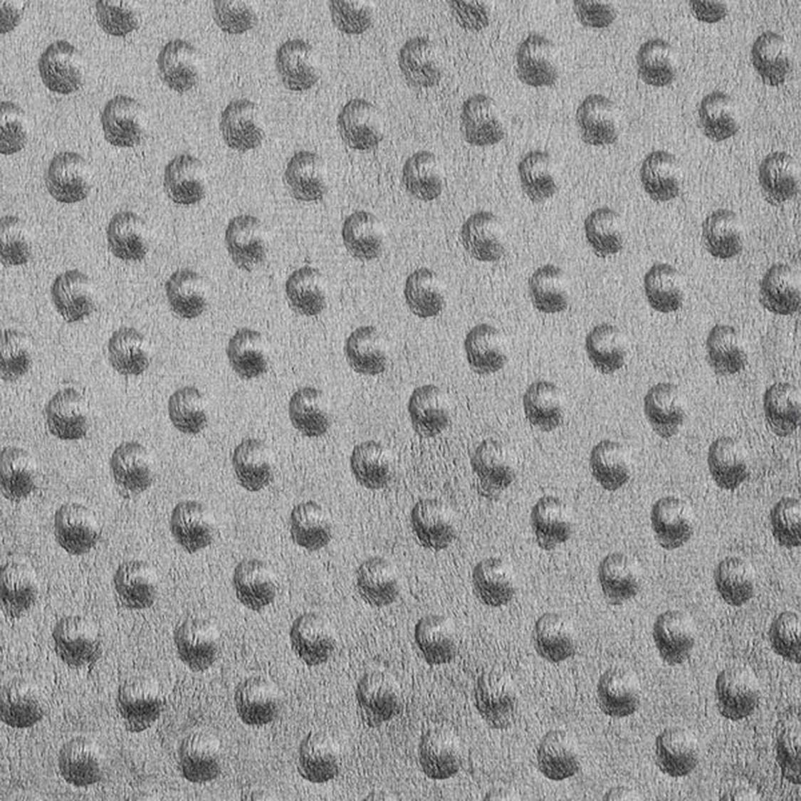 Couverture minky brodée