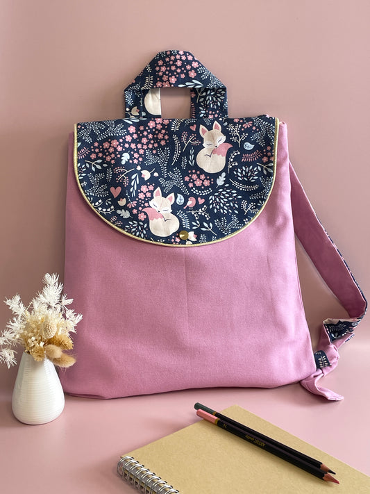 Sac à dos Renard rose