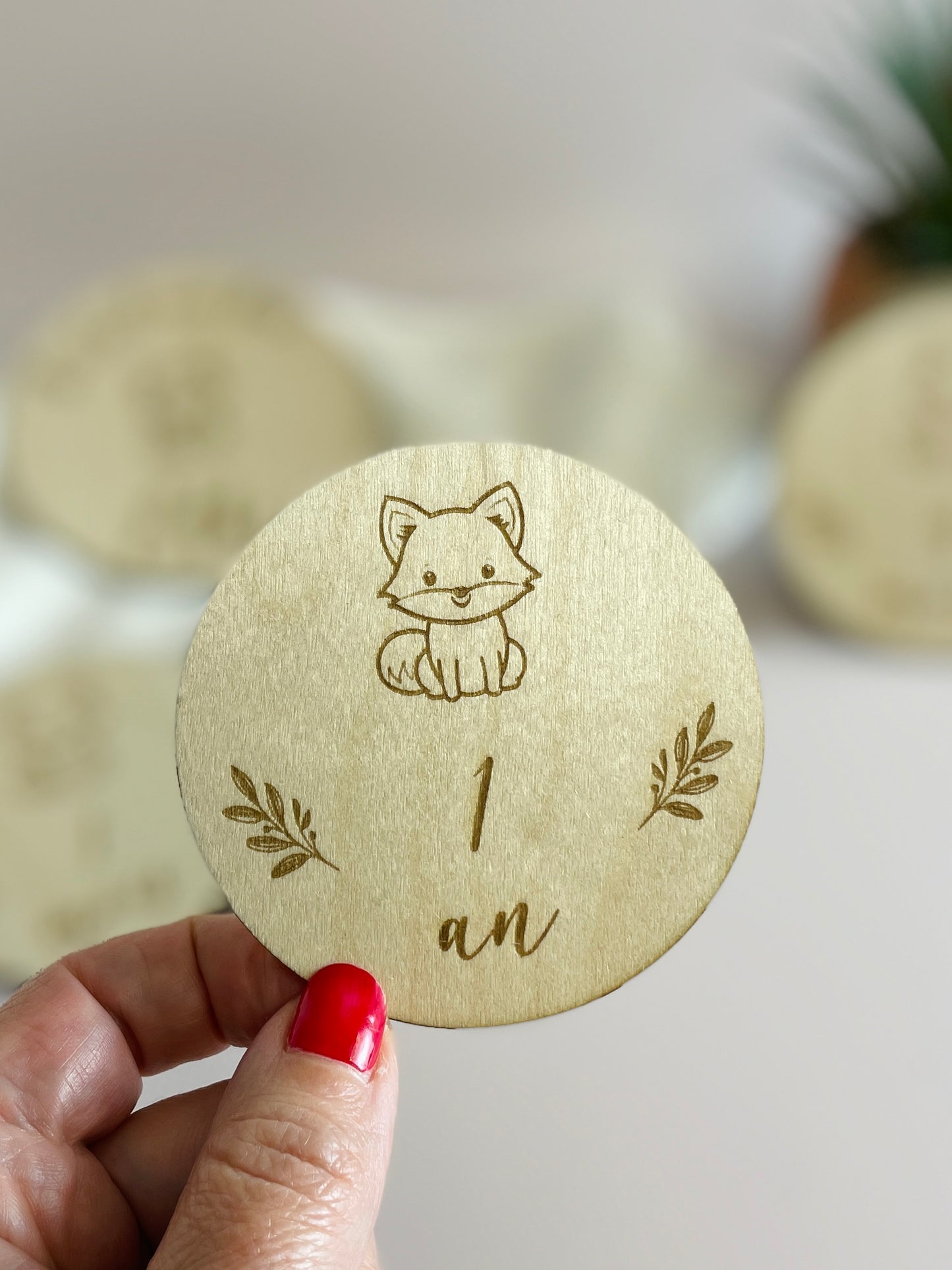 Cartes étapes en bois