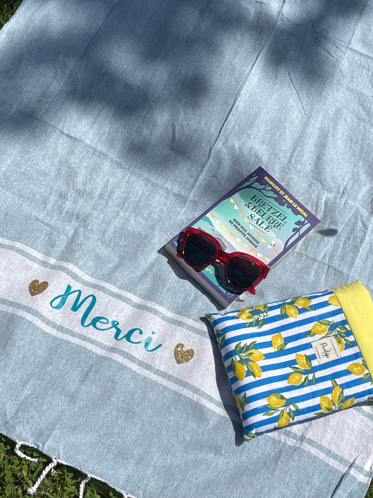 Fouta personnalisée