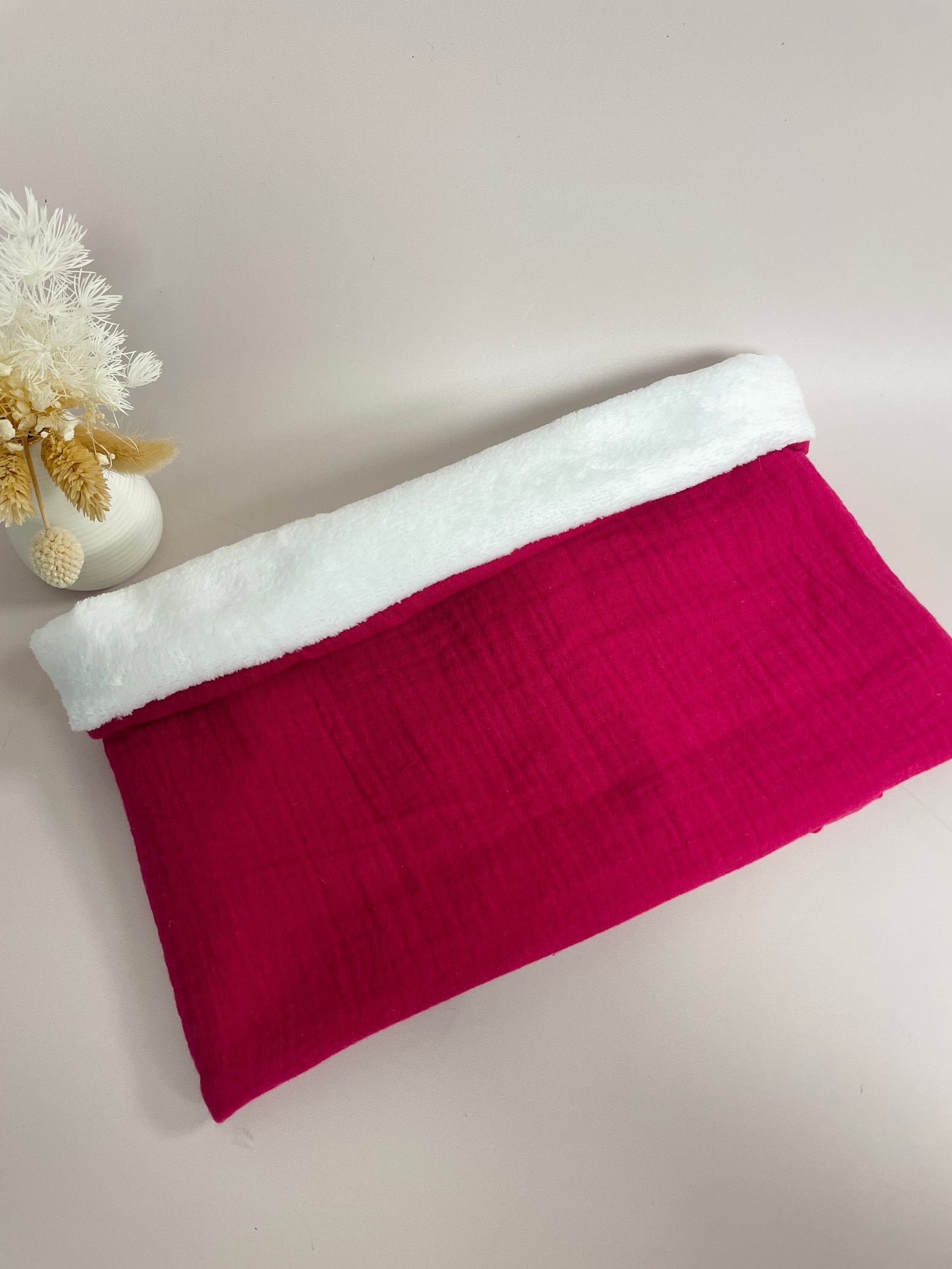 Snood rose à personnaliser