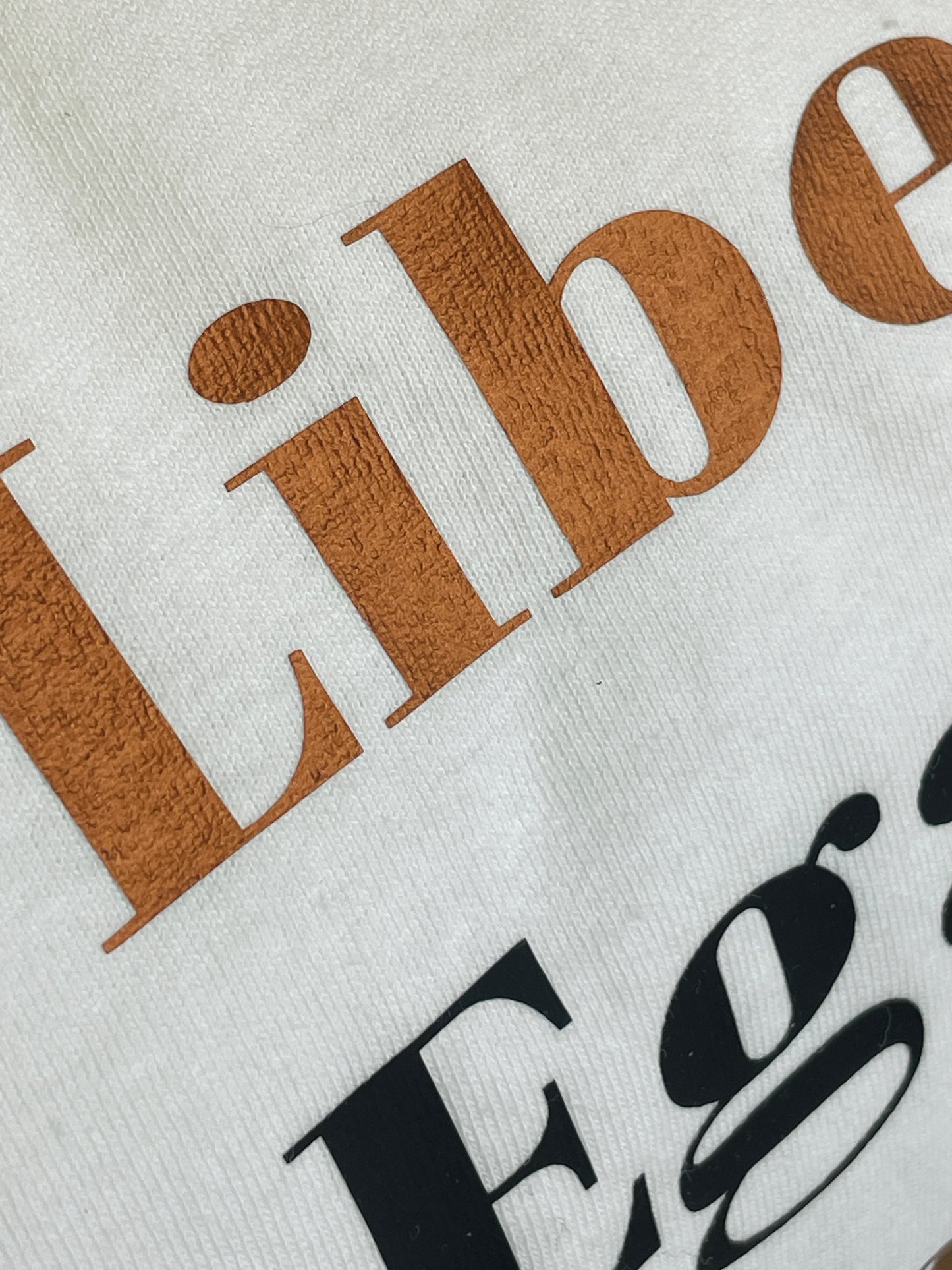 Tee shirt blanc Sororité Léopard