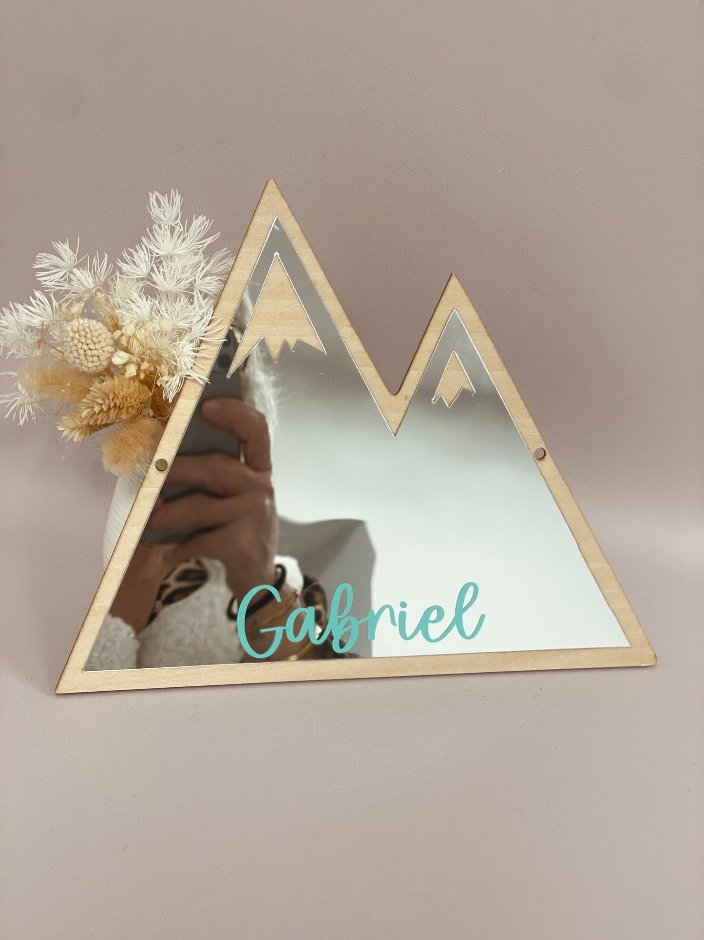 Miroir Montagne personnalisé