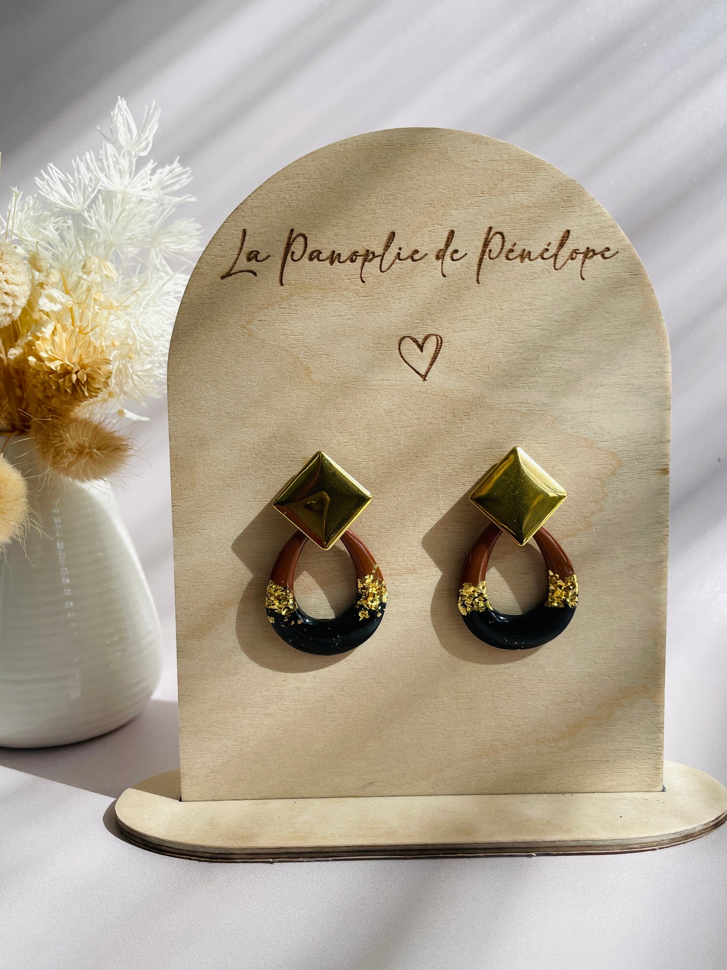 Boucles d’oreilles Huguette