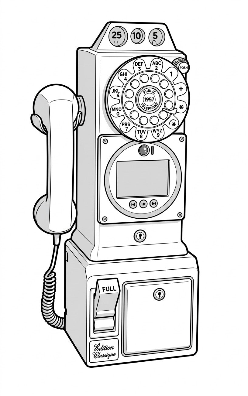 Location Cabine téléphonique Livre d'or audio & vidéo