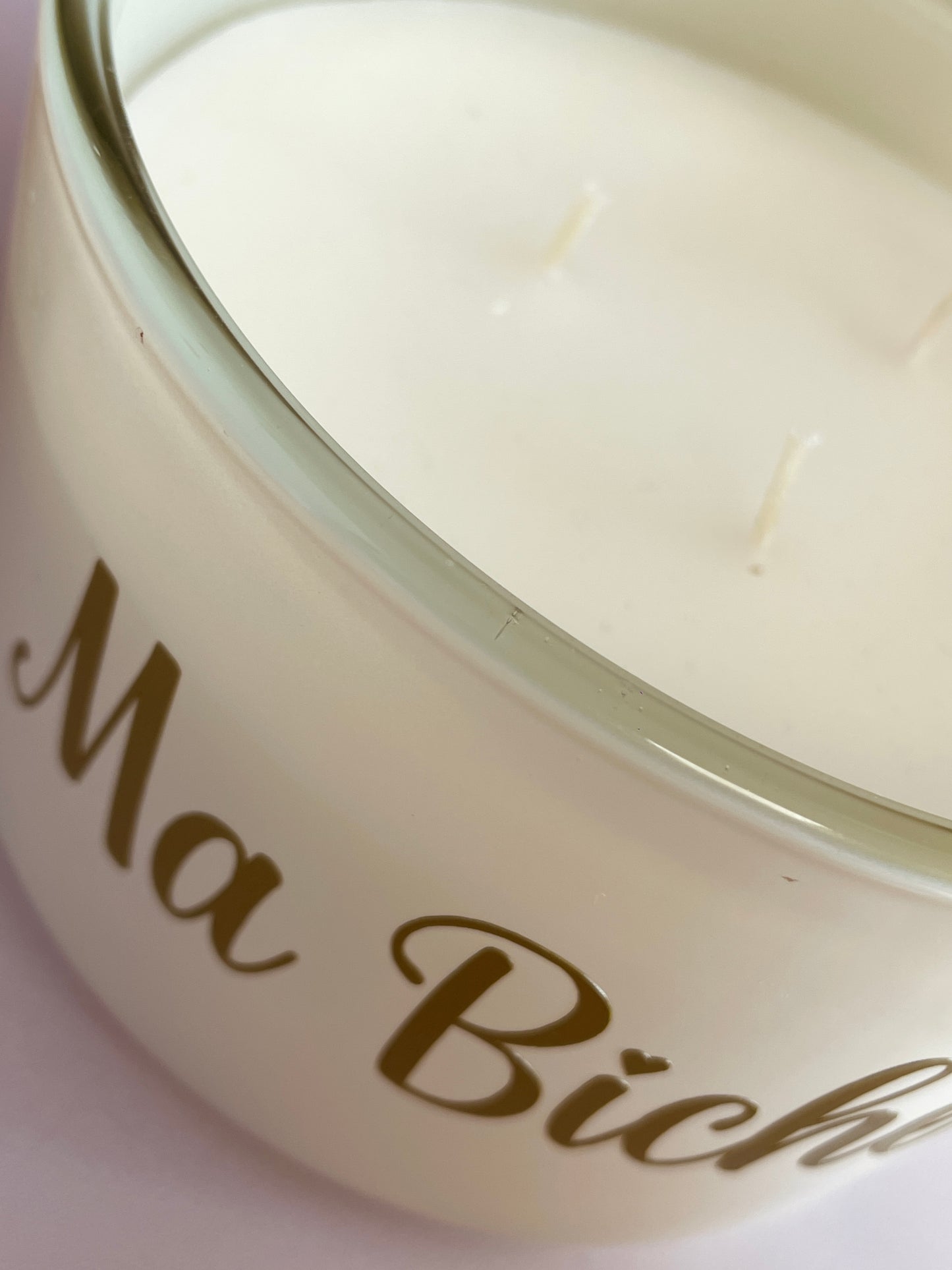 Bougie personnalisée