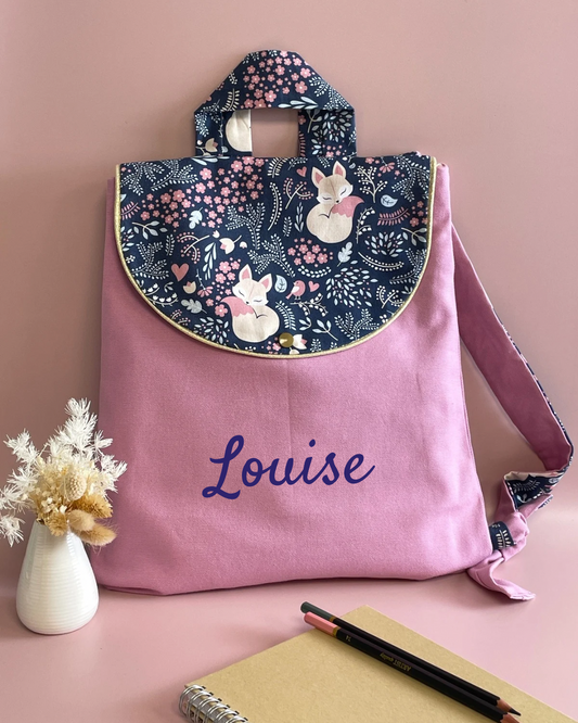 Sac à dos Renard rose