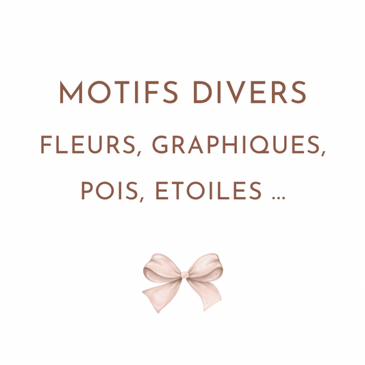 Motifs divers (graphiques, fleurs…)