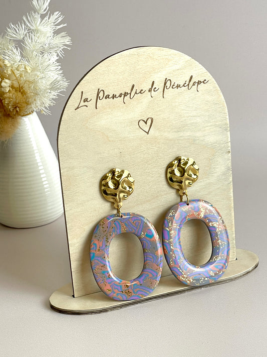 Boucles d’oreilles Aglaé