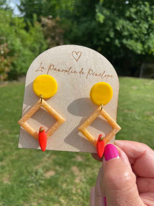 Boucles d’oreilles Monica