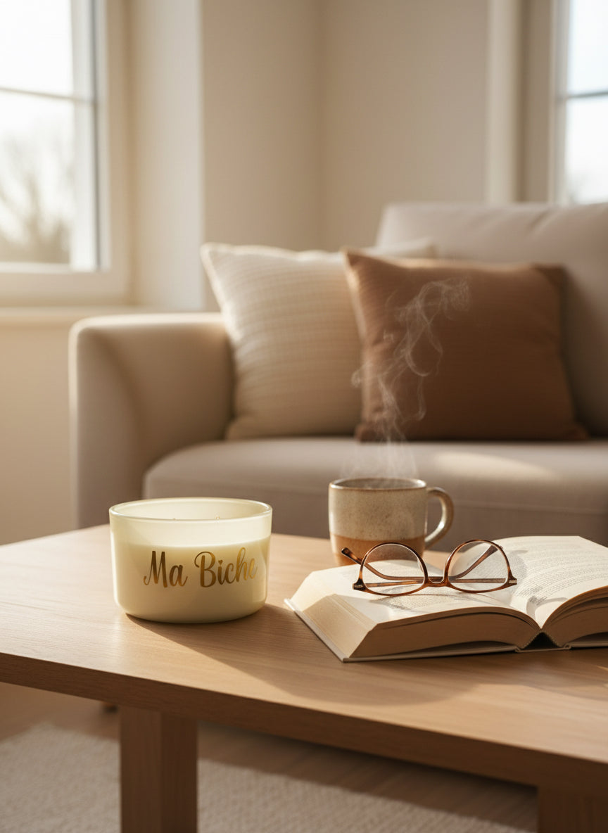 Bougie personnalisée