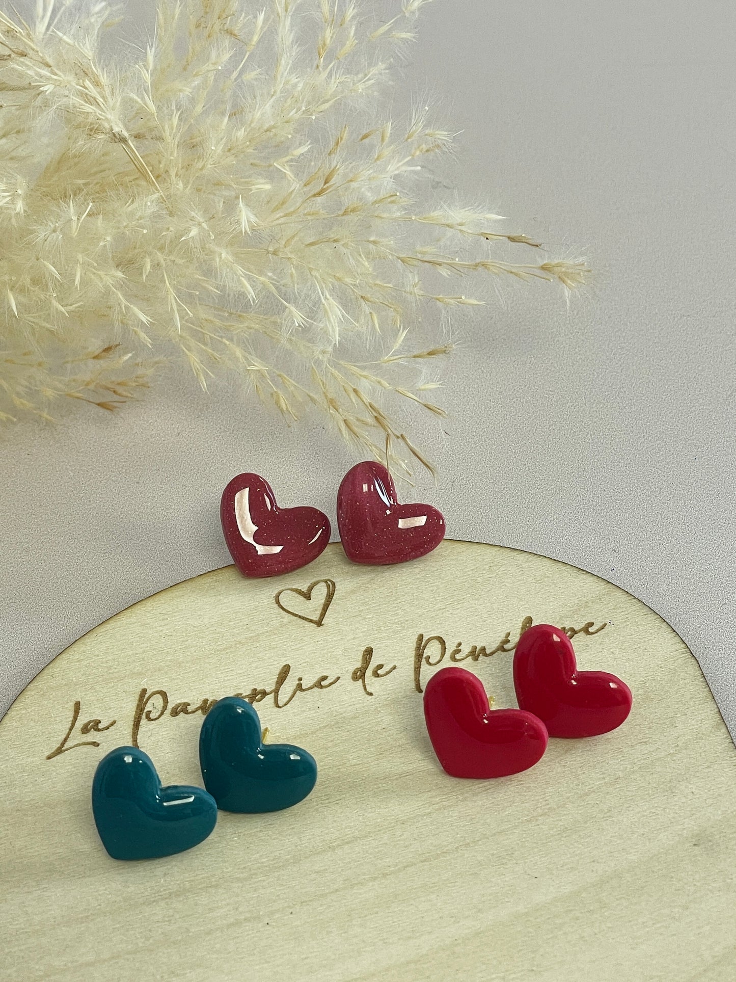 Boucles d’oreilles Petit Cœur