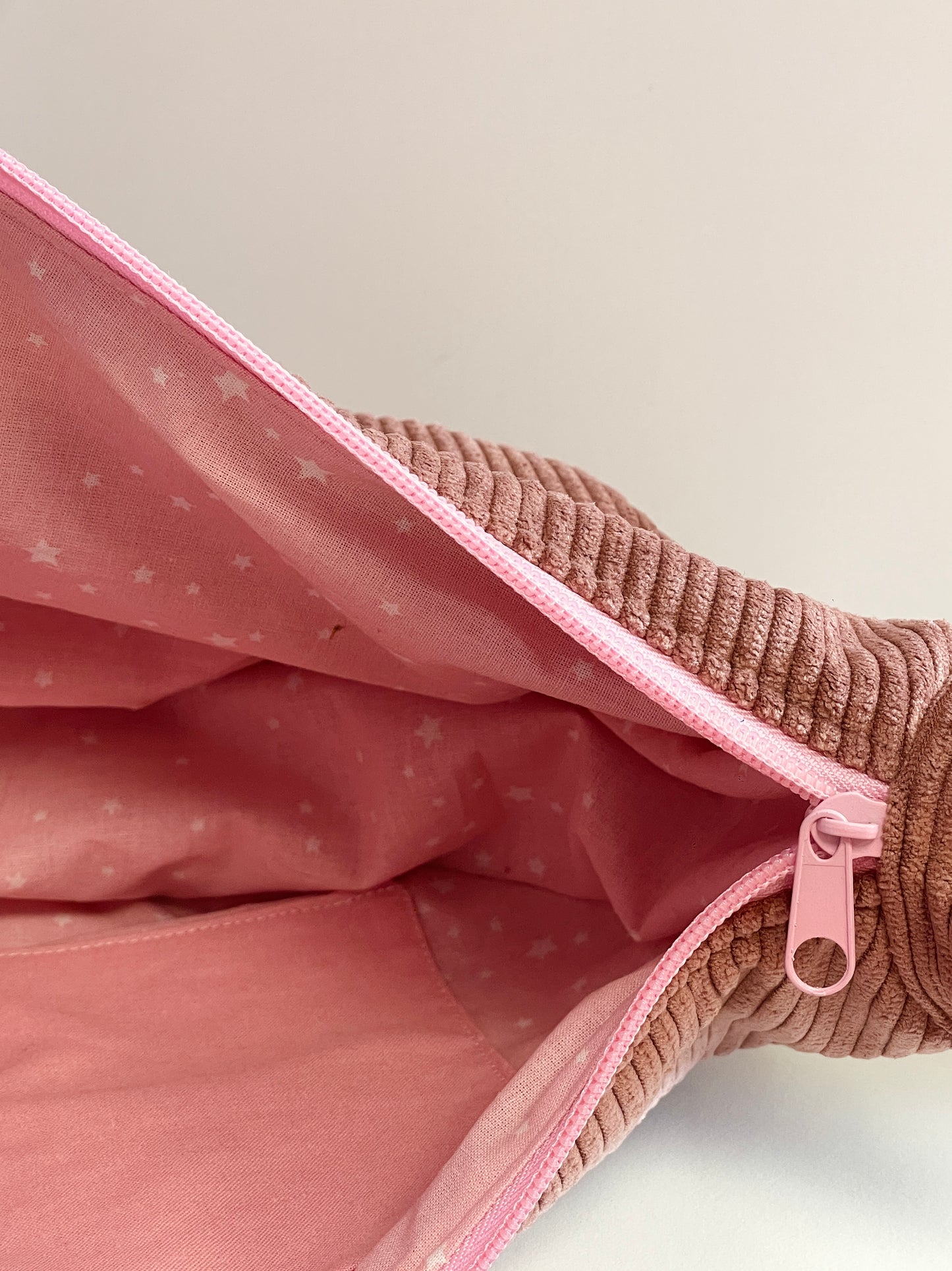 Sac demi lune rose