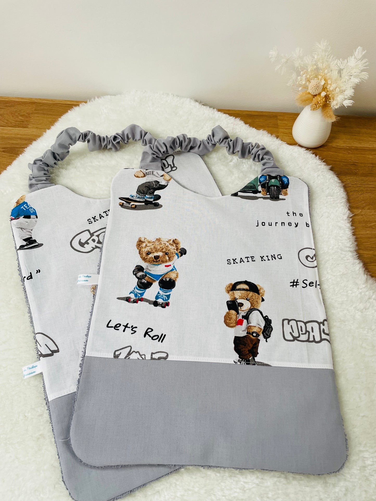 Serviette maternelle Ourson