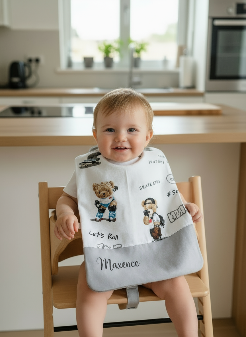 Serviette maternelle Ourson