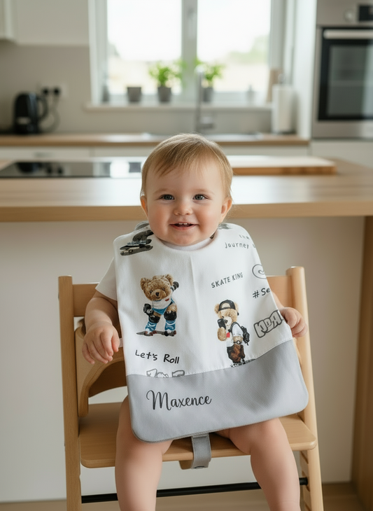 Serviette maternelle Ourson