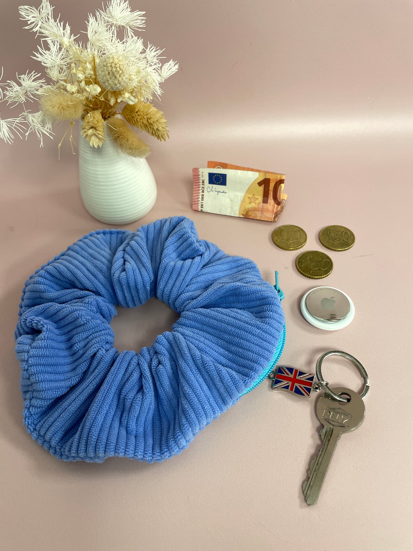 Secret Chouchou velours – Le chouchou avec poche zippée