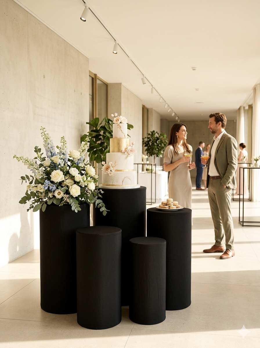Location Colonnes décoratives avec housses