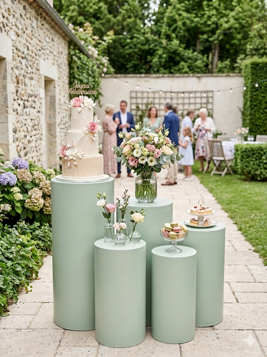 Location Colonnes décoratives avec housses