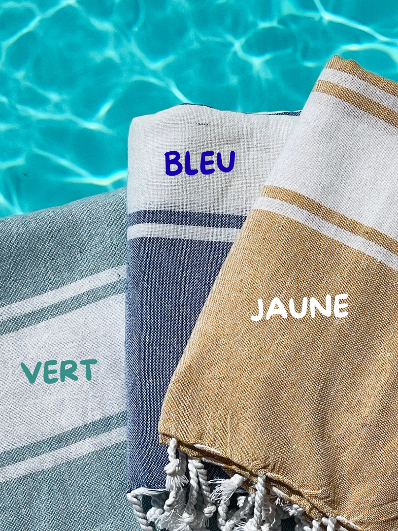 Fouta personnalisée