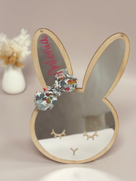 Miroir Lapinou personnalisé