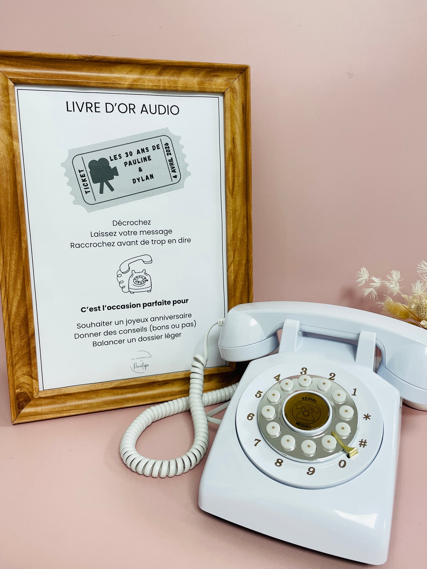 Location Téléphone Livre d'or audio