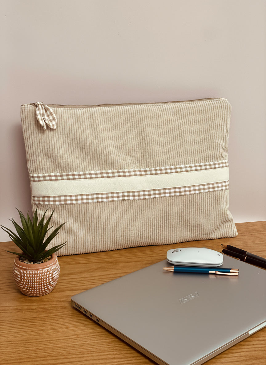 Pochette ordinateur PC Vichy