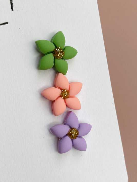 Boucles d’oreilles Mon trio douceur pastel
