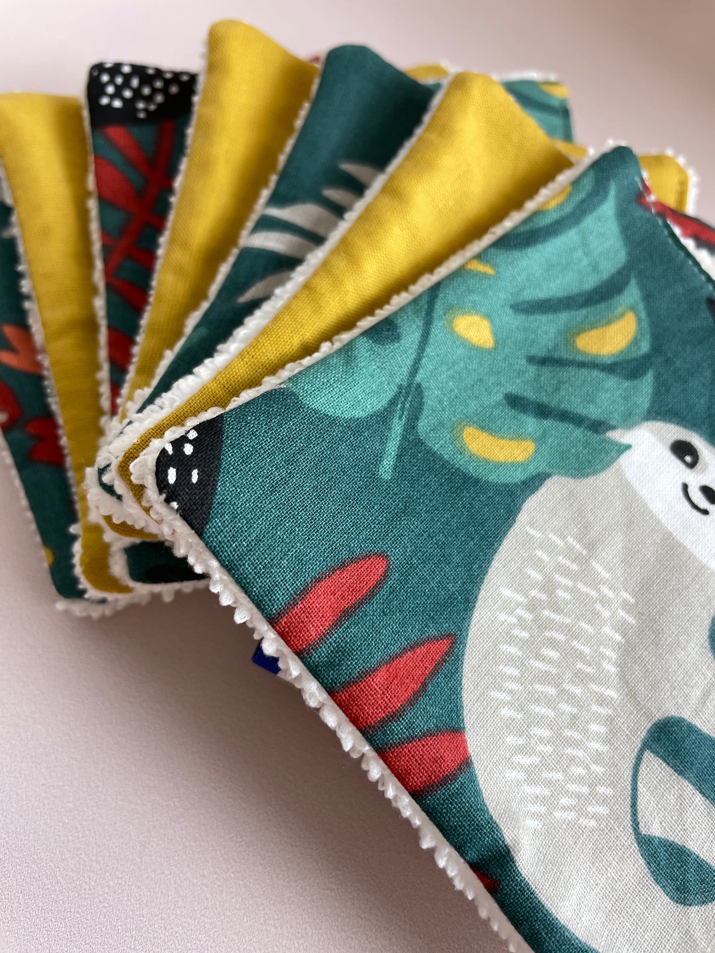 Panier et lingettes Jungle à personnaliser