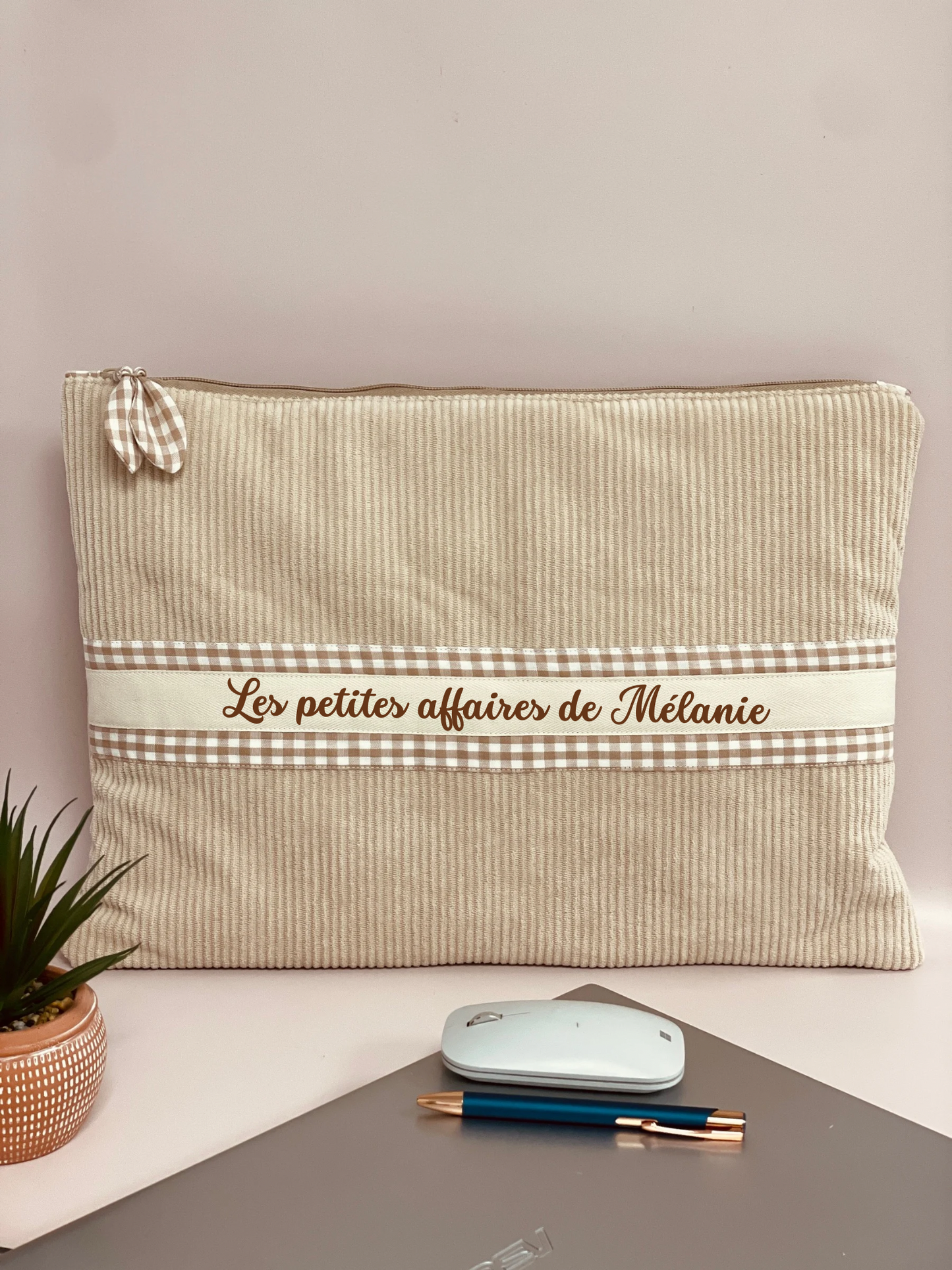 Pochette ordinateur PC Vichy