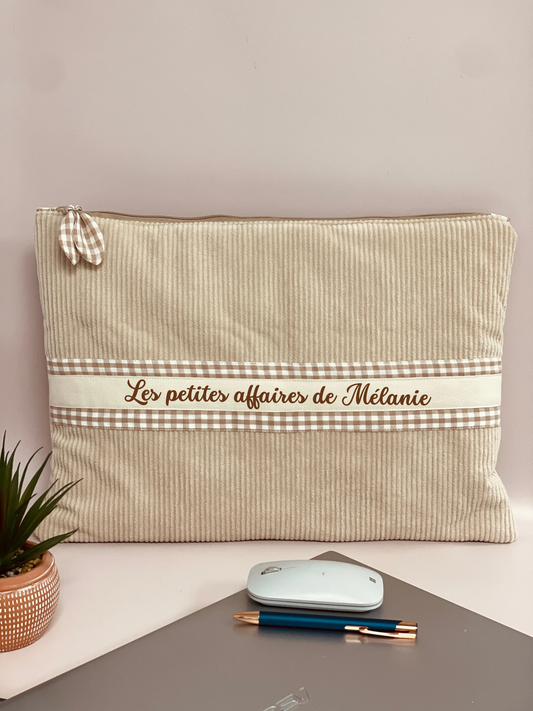 Pochette ordinateur PC Vichy