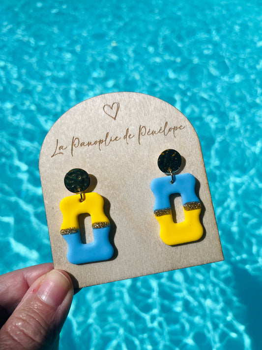 Boucles d’oreilles inversées Tilda