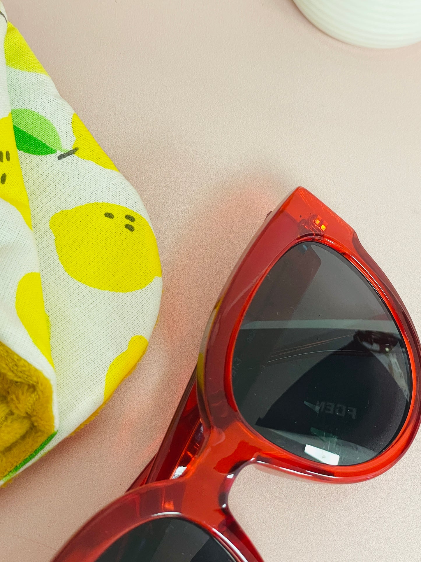 Étui Lunettes en velours molletonné