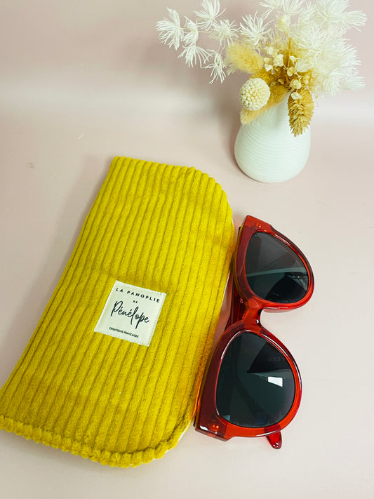 Étui Lunettes en velours molletonné