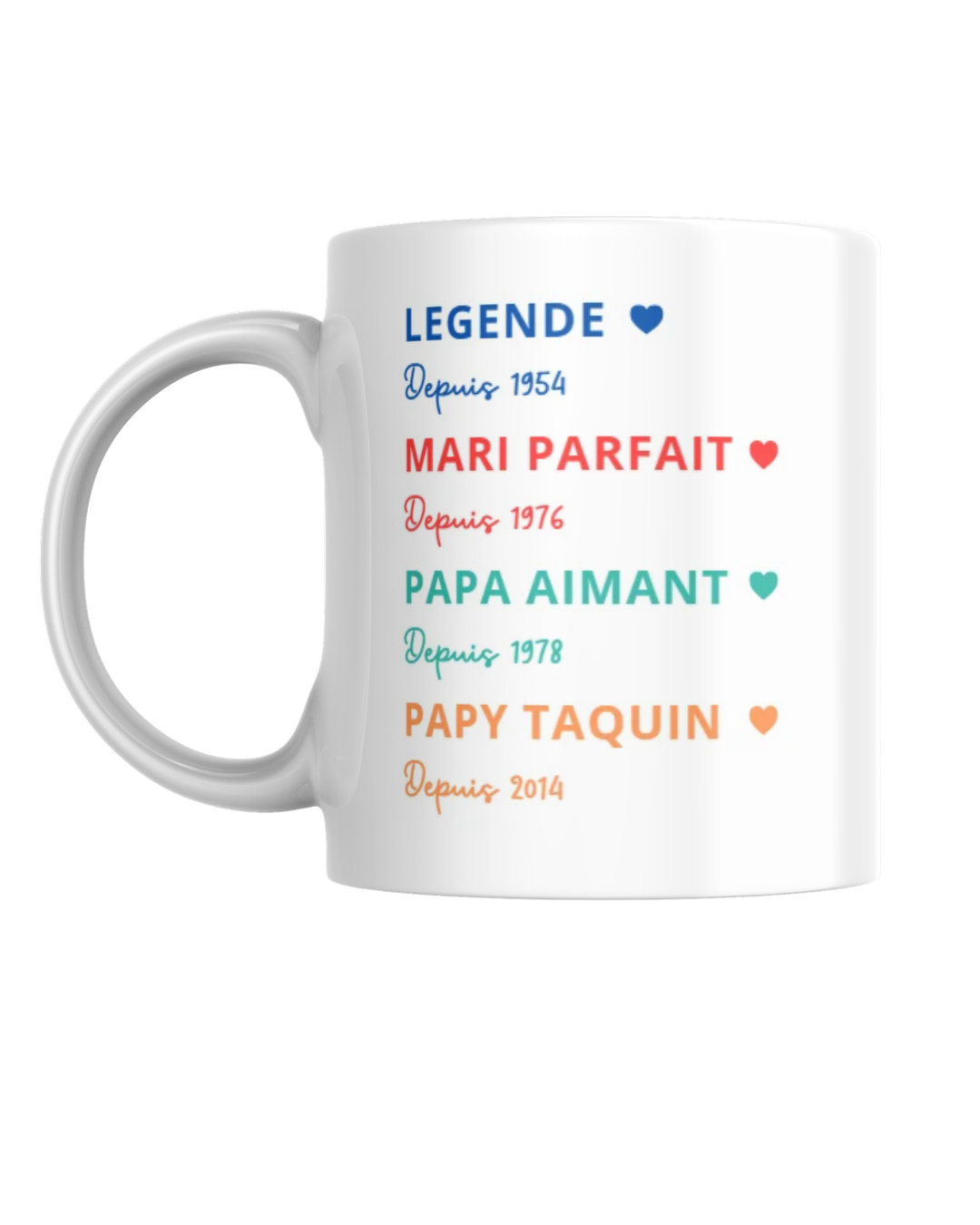Mug  Légende Fête des Pères