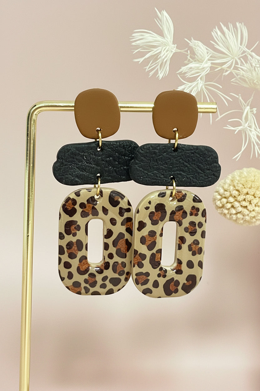 Boucles d’oreilles Safari Chic