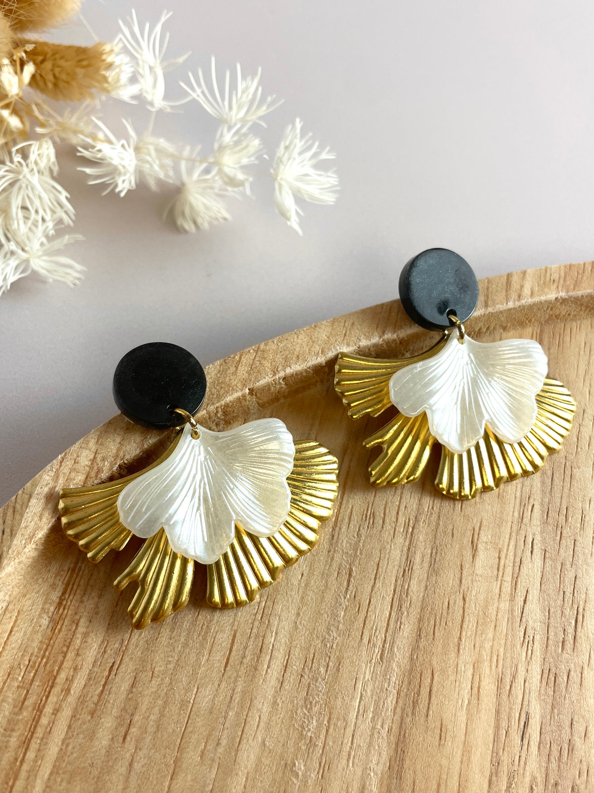 Boucles d’oreilles Théa asymétriques