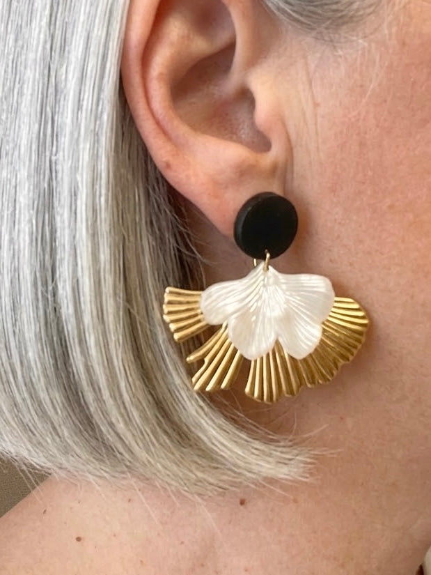 Boucles d’oreilles Théa asymétriques
