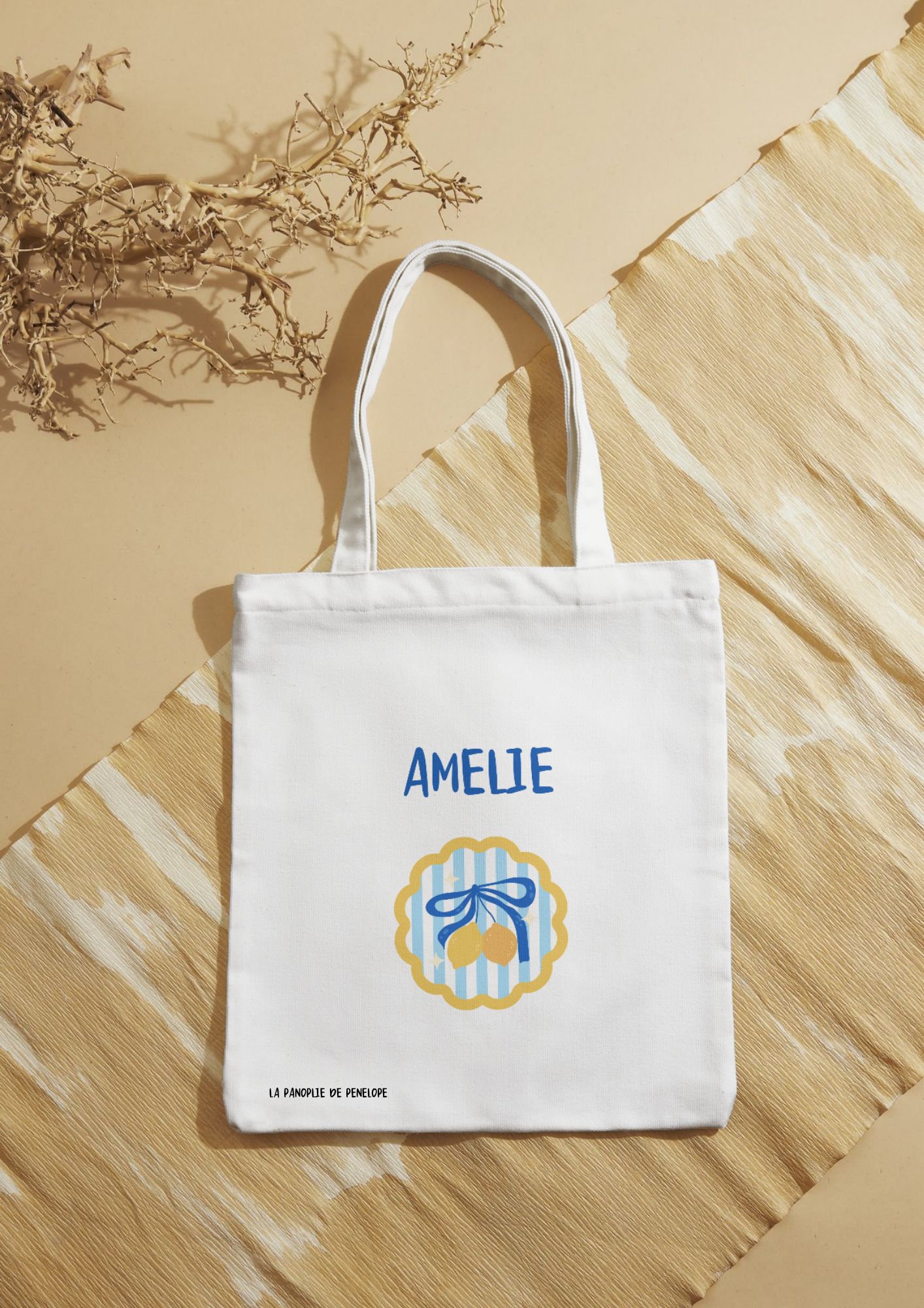 Tote bag Citron