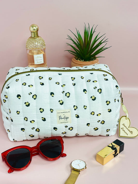 Ma trousse beauté personnalisée léopard