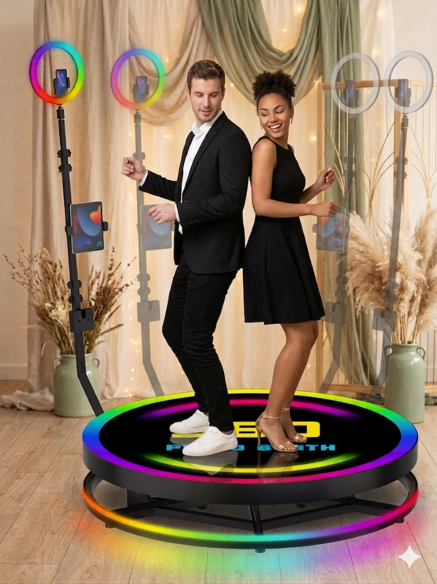 Location Vidéobooth (Photobooth 360 / Spinner 360)
