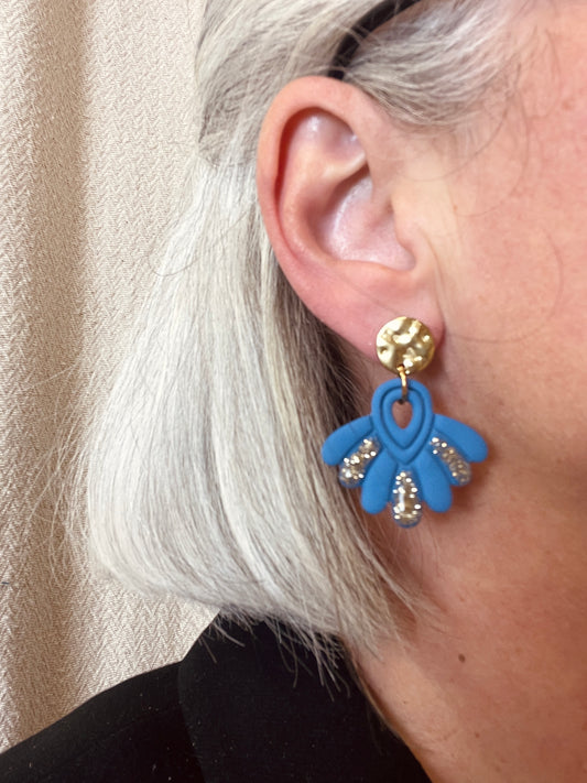 Boucles d’oreilles Azzurra