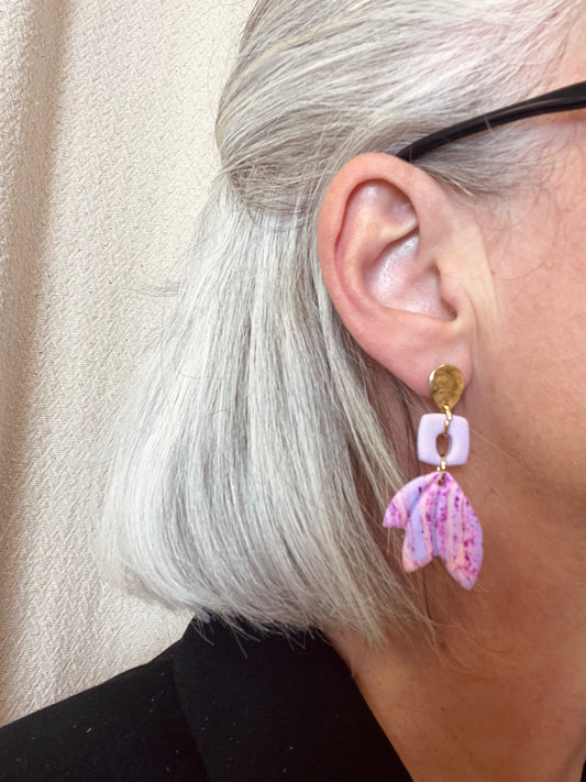 Boucles d’oreilles Rosa