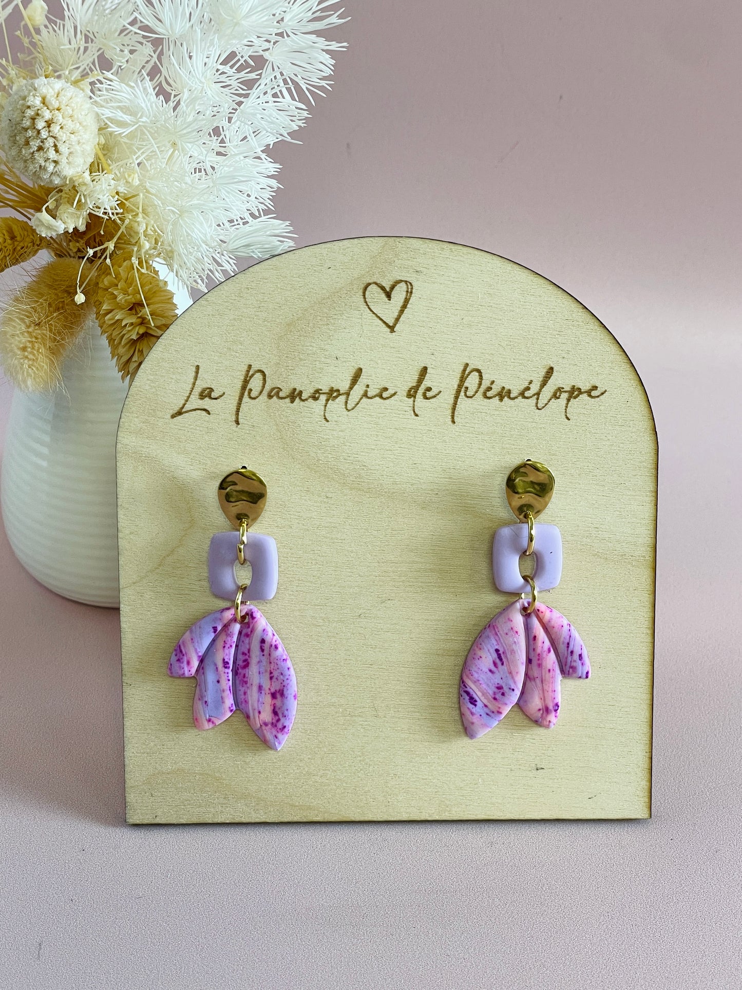 Boucles d’oreilles Rosa